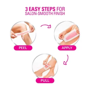 نوار وکس موبر ویت Veet پوست نرمال رایحه شی باتر و فندوق 8عددی