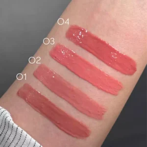 لیپ گلاس براق گلدن رز مدل Nude Look