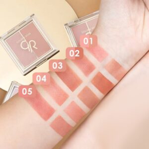 پالت رژگونه پودری دو رنگ گلدن رز