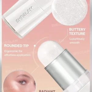هایلایتر استیکی شیگلم مدل Buttery Bling رنگ Vanilla Frost