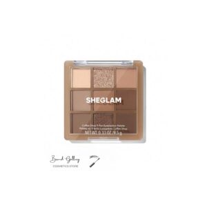 پالت سایه 9 رنگ کافی شاپ شیگلم Sheglam Coffee Shop Eyeshadow Palette